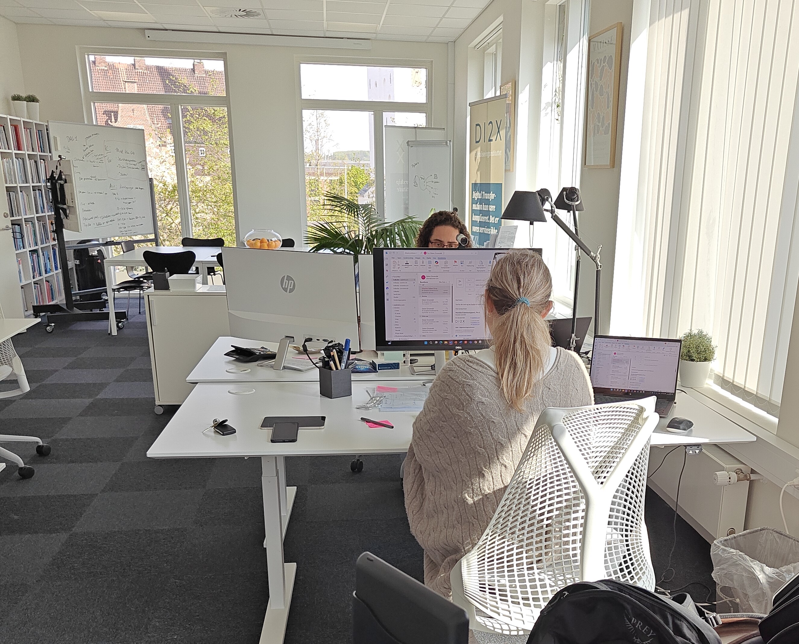 Pernille Kræmmergaard på DI2X's kontor i Aalborg